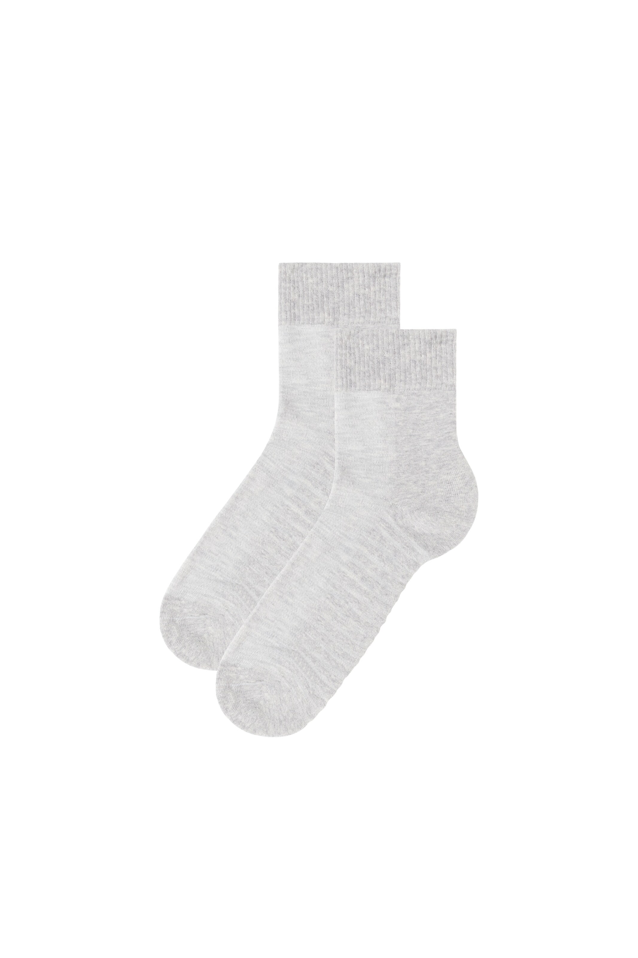 IUMAN Intimissimi Uomo Socken in Grau: Vorderseite