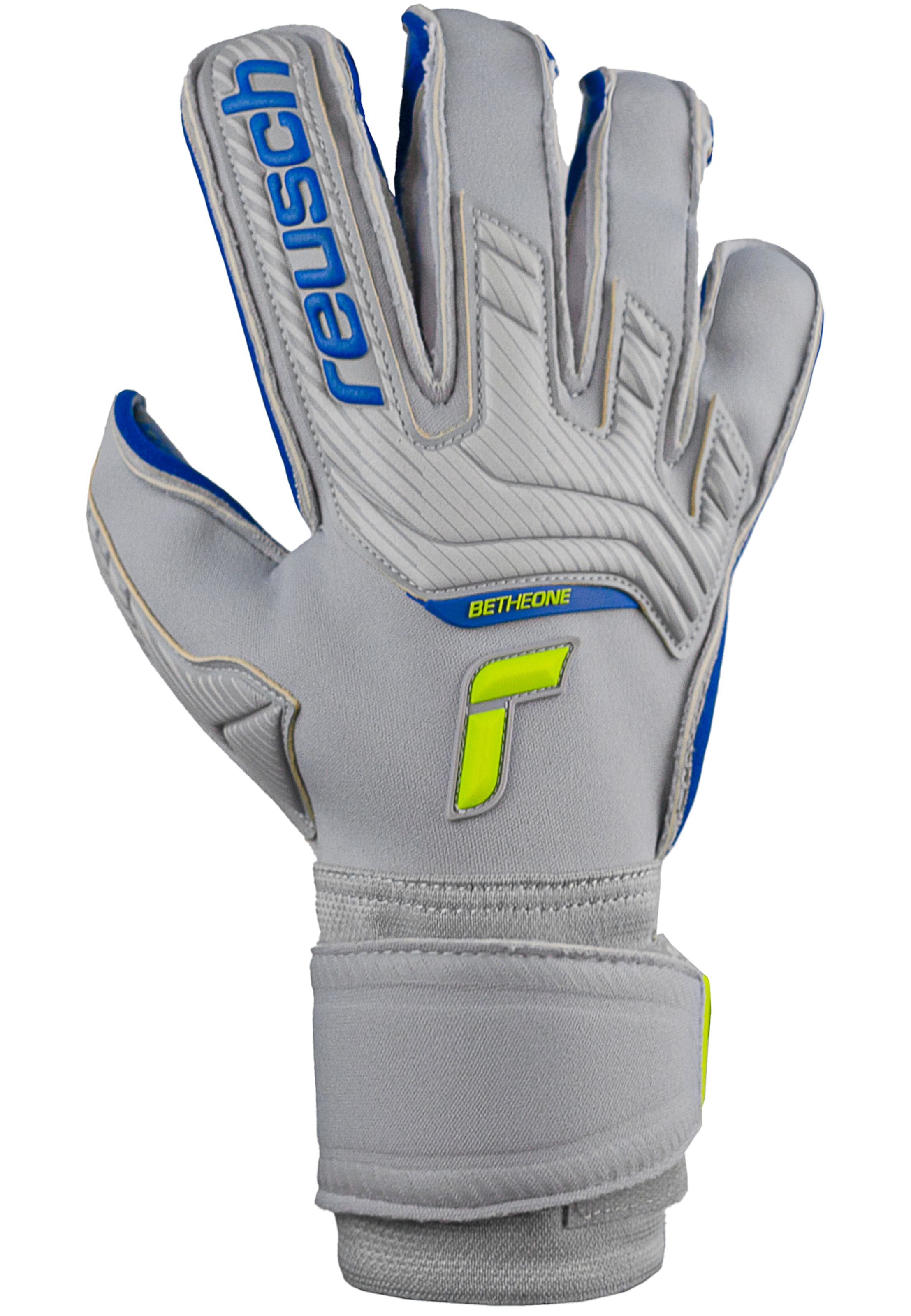 REUSCH Sporthandschoenen 'Attrakt Gold X Evolution Cut' in Grijs