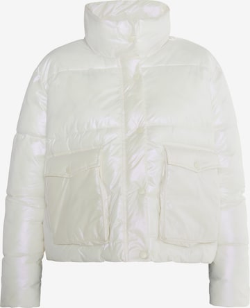 Veste d’hiver MYMO en blanc : devant