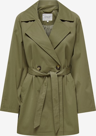 ONLY Ανοιξιάτικο και φθινοπωρινό παλτό 'April' σε πράσινο: μπροστά
