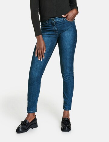 GERRY WEBER Slimfit Jeans 'Best4me' in Blau: predná strana