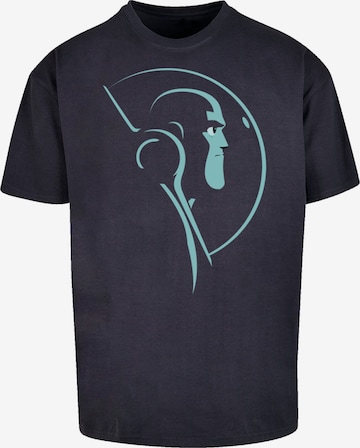 T-Shirt 'Buzz Lightyear Space Helmet Stare' F4NT4STIC en bleu : devant