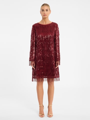 Ana Alcazar Avondjurk in Rood