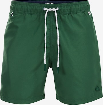 WE Fashion Плавательные шорты в Зеленый: спереди