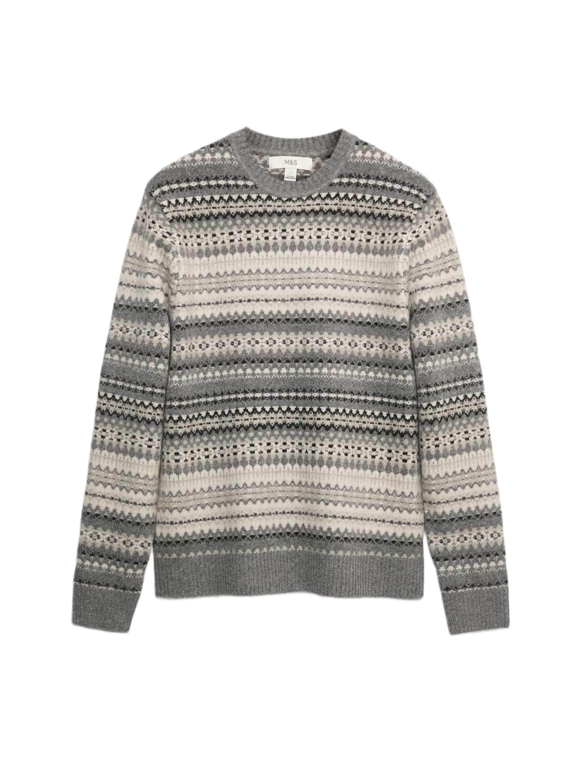 Marks & Spencer Trui in Grijs: voorkant