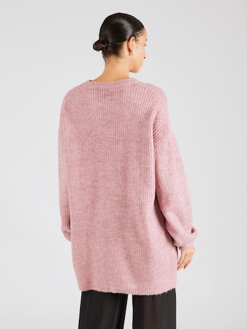 ABOUT YOU Пуловер оувърсайз 'Mina' в розово