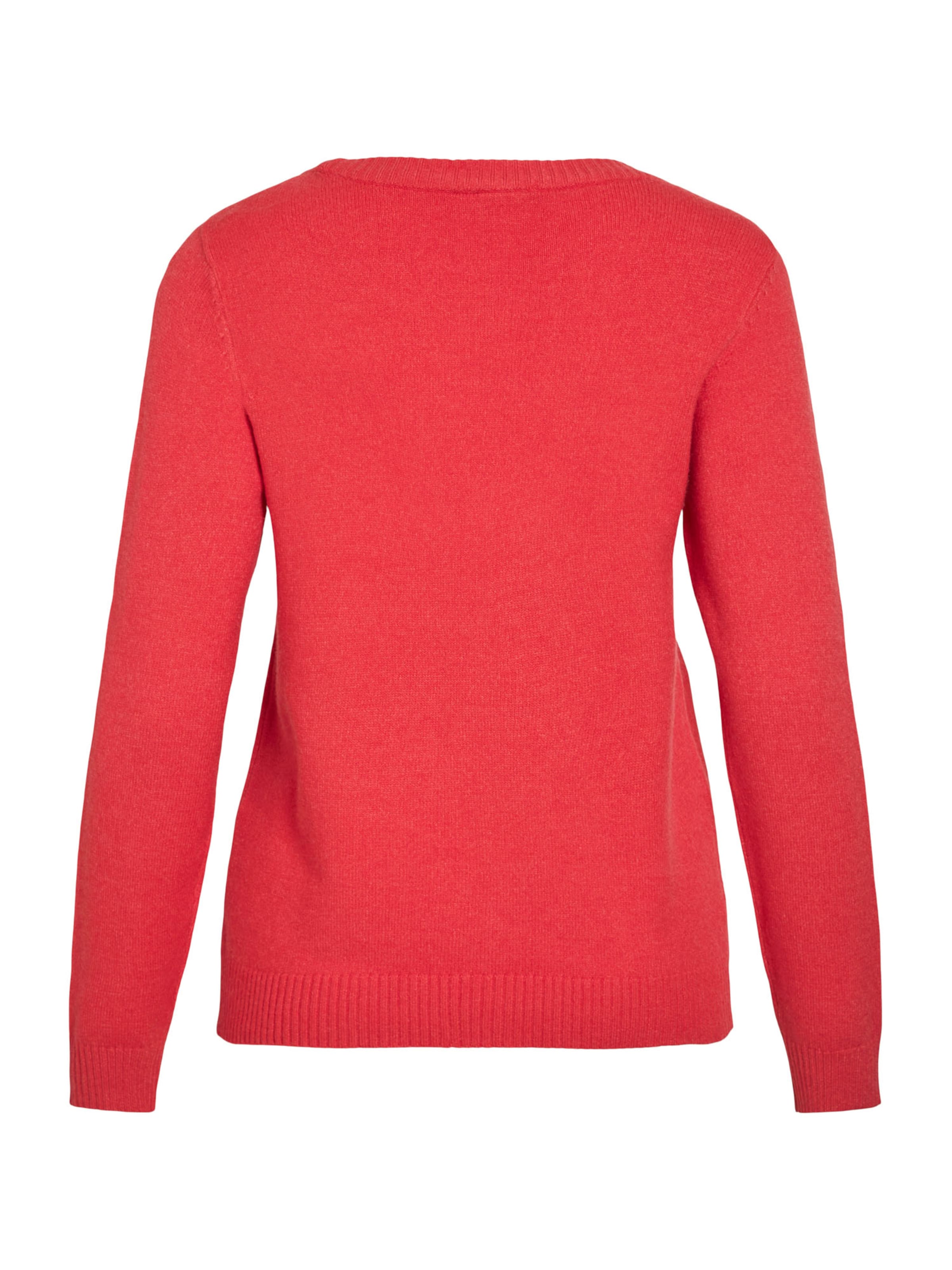 VILA Pulóver 'VIRil' - piros