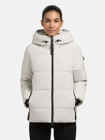 khujo Jacke 'Fanc2-YM' in Beige: Vorderseite
