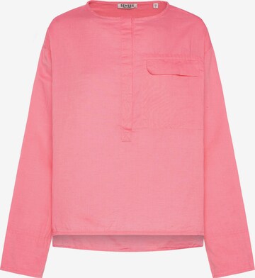 SENSES.THE LABEL Blouse in Pink: front