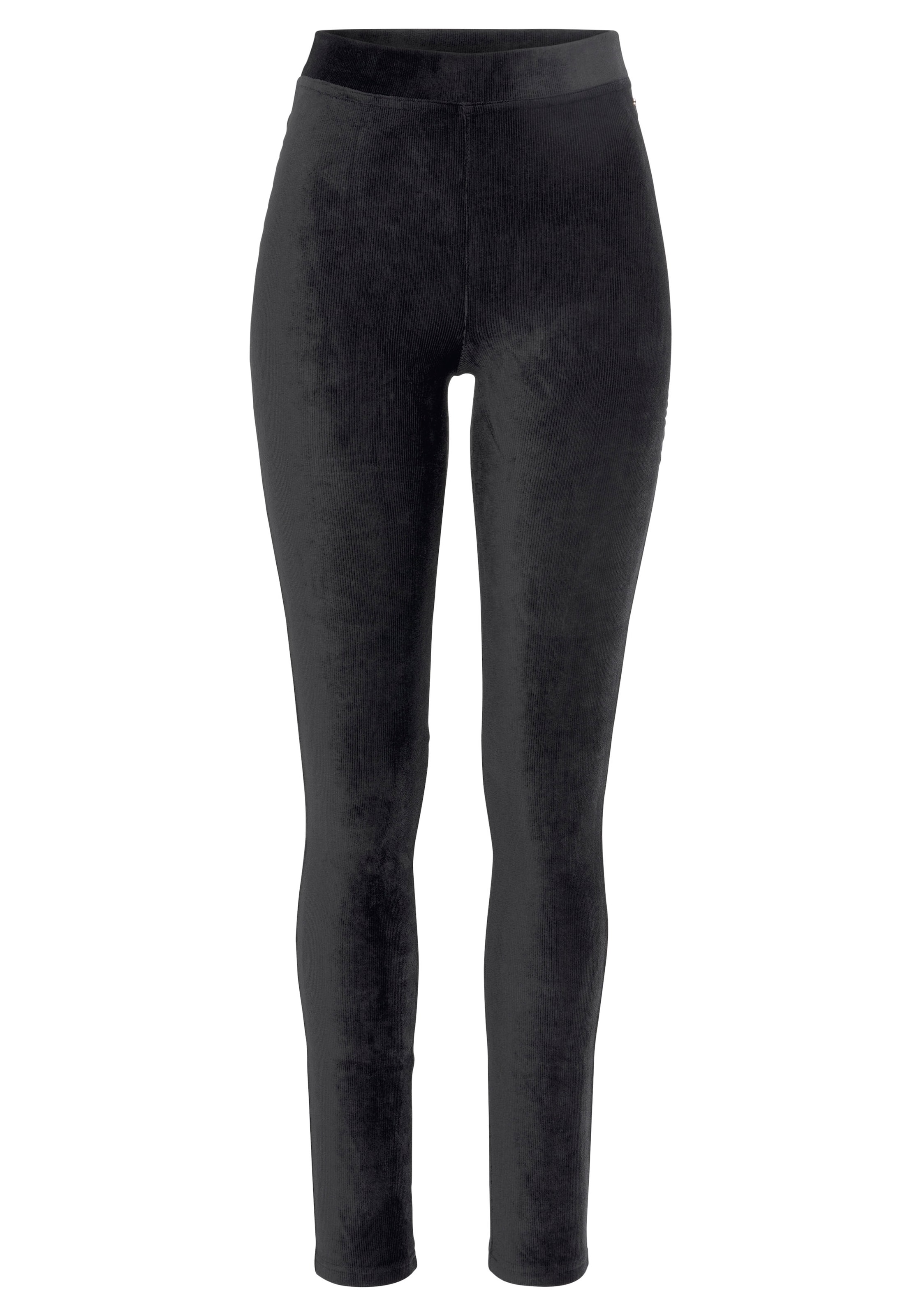 LASCANA Skinny Leggings i svart: framsida
