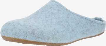 HAFLINGER Hausschuhe in Blau: Vorderseite