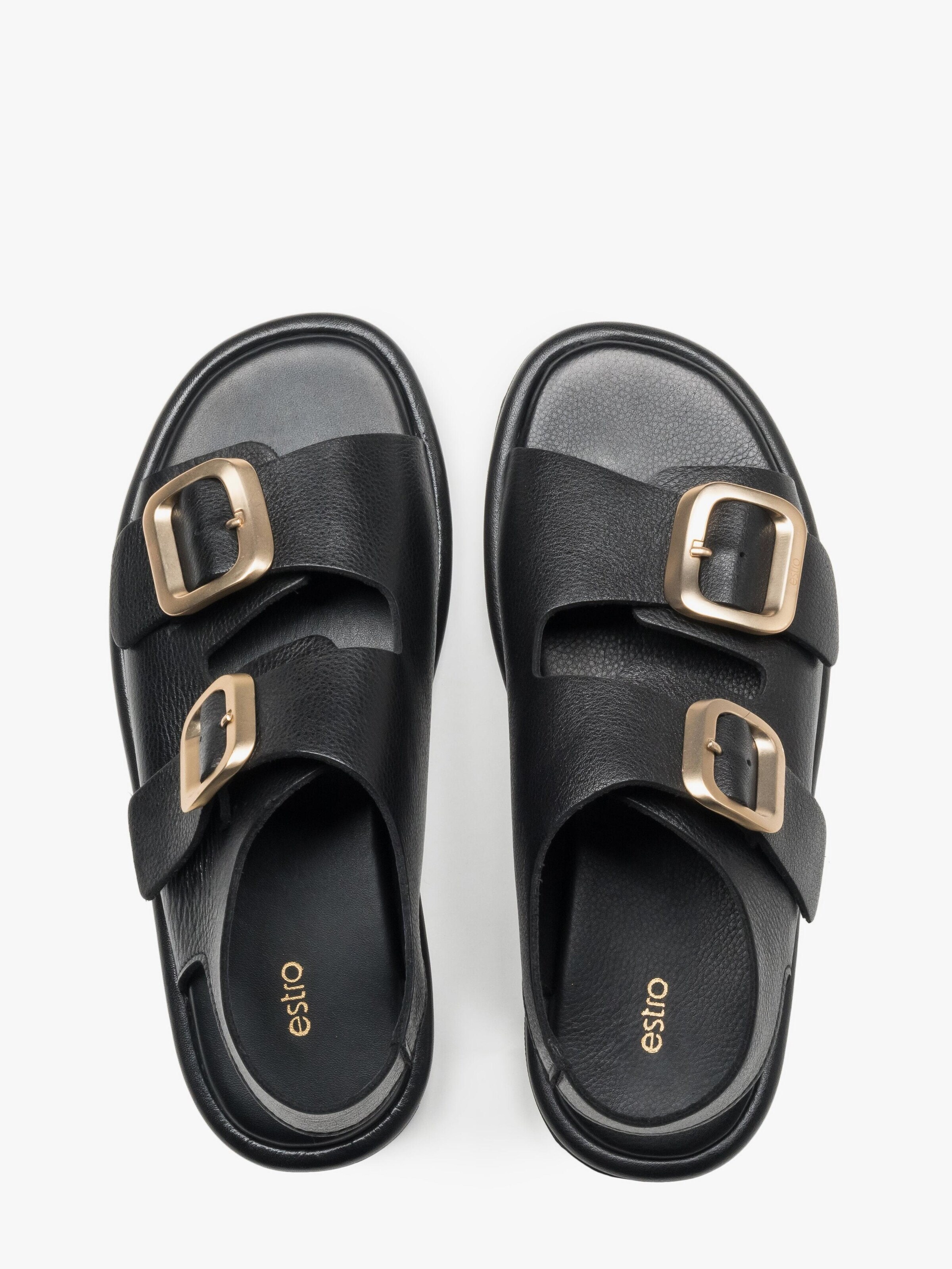 Estro Sandals '253-26106' in Black