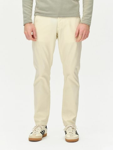 GABBA Regular Chino 'Paul K3280 Dale' in Beige: voorkant