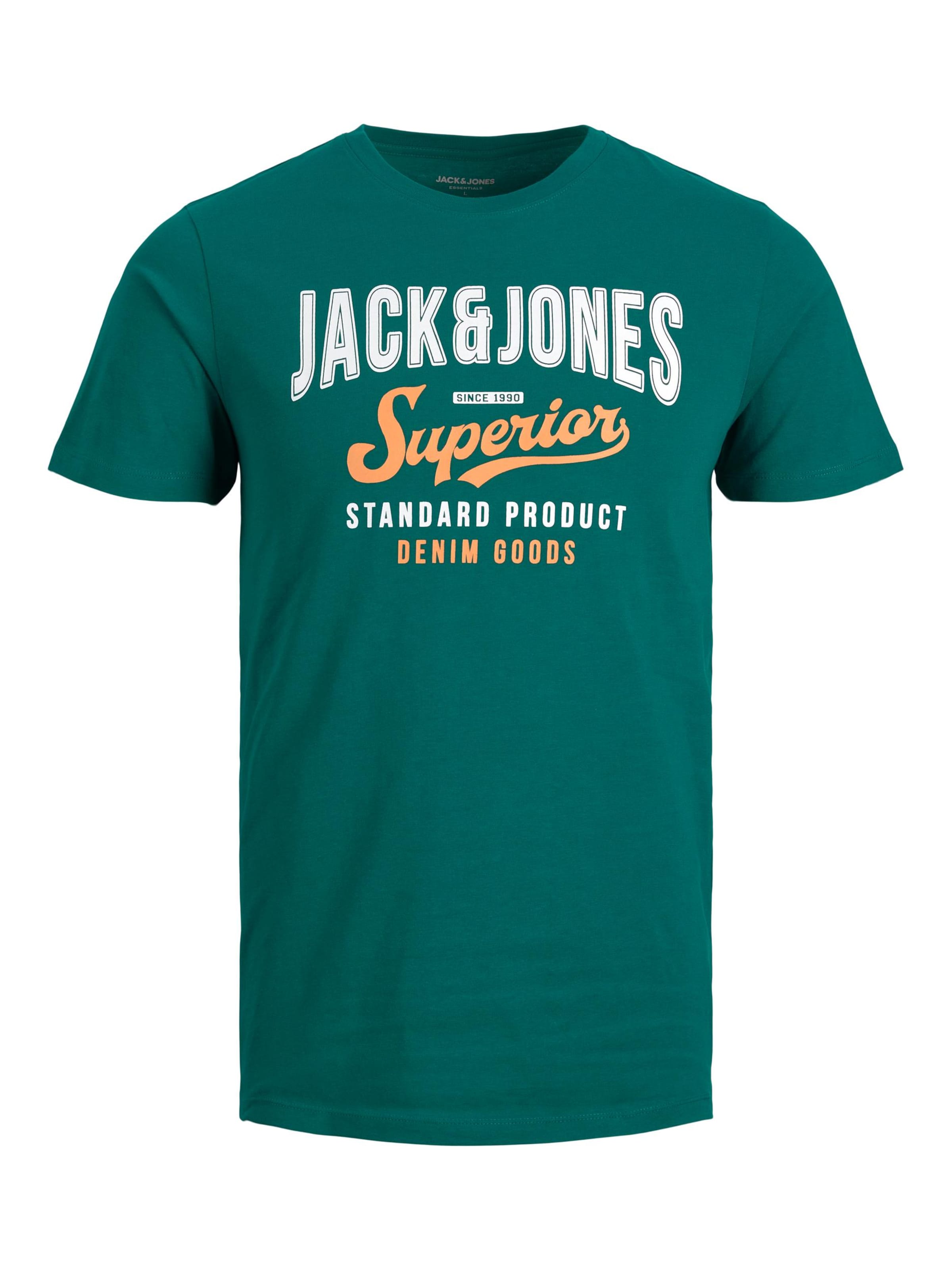 JACK & JONES T-Shirt in Grün: Vorderseite