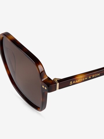 Kapten & Son Päikeseprillid 'Toulouse Tortoise Brown', värv pruun