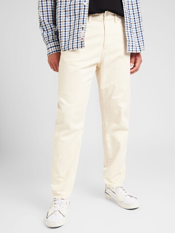 regular Pantaloni 'ISAAC' di Tommy Jeans in beige: frontale