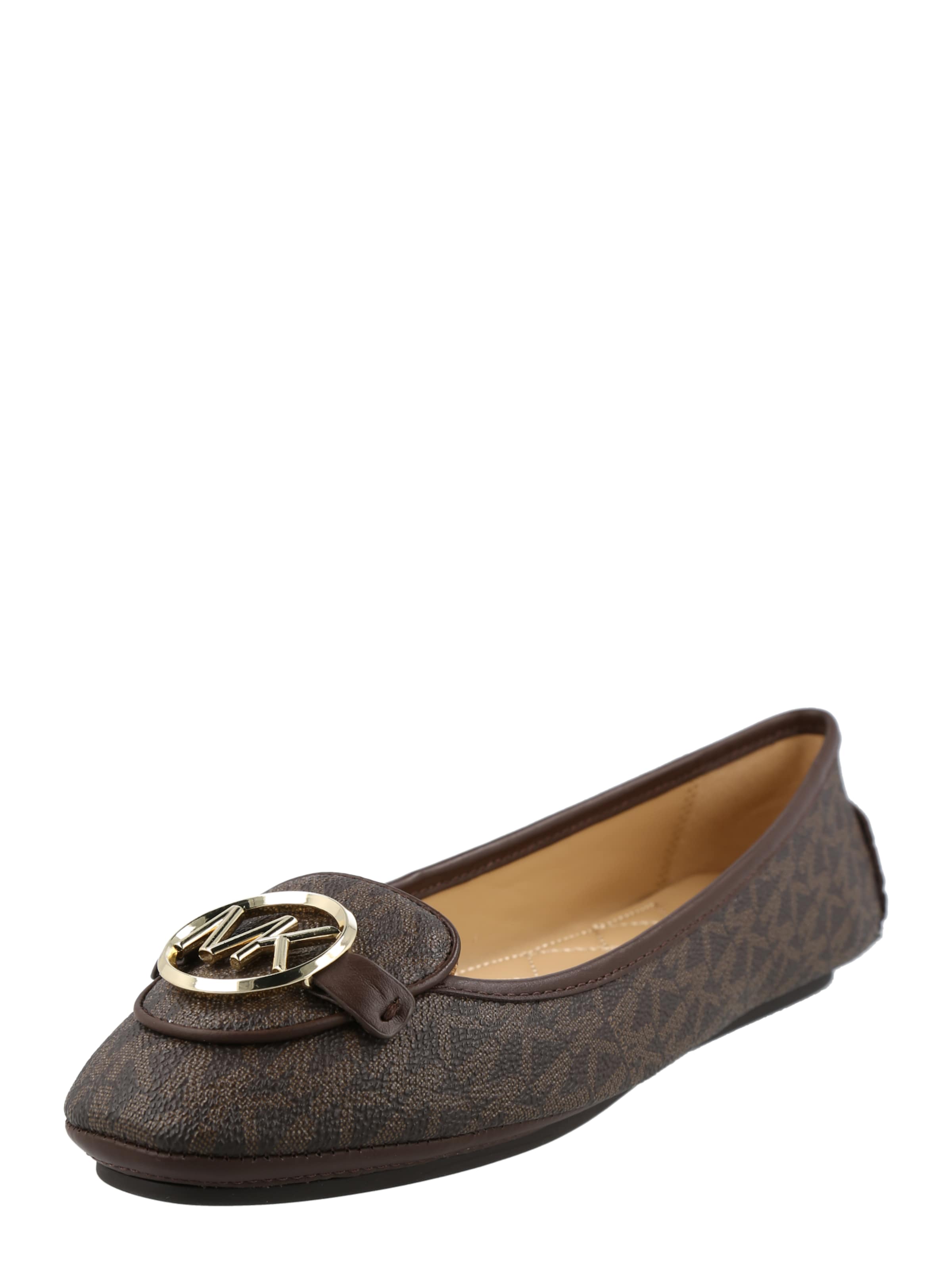 MICHAEL Michael Kors Ballerina 'Lillie' in Bruin, Chocoladebruin | ABOUT YOU
