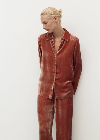 MANGO Blouse in Orange