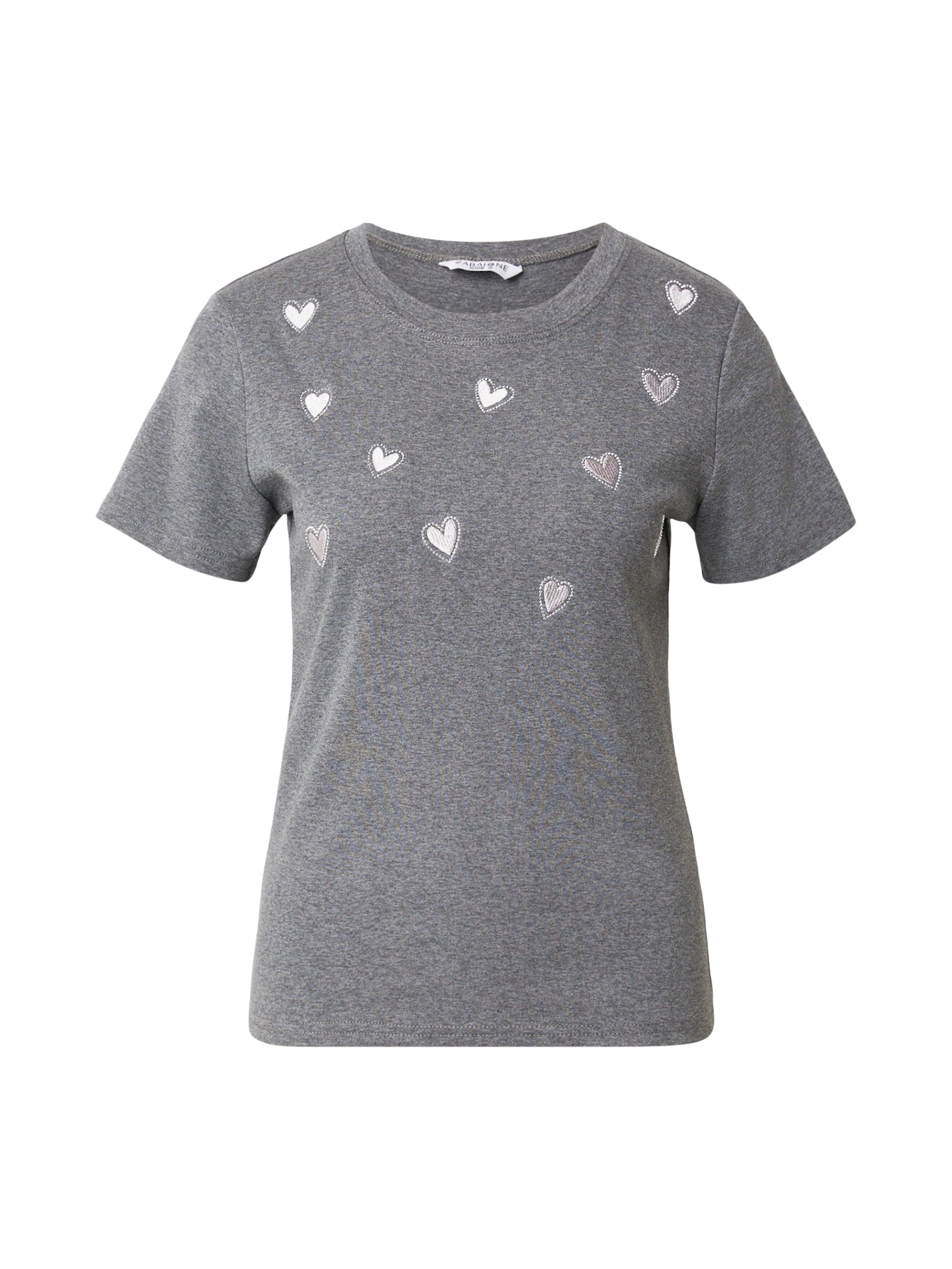 ZABAIONE Shirt 'Ja44net' in Grey: front