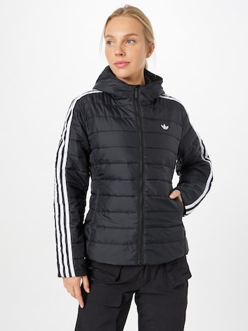 Veste mi-saison 'Premium ' ADIDAS ORIGINALS en noir : devant