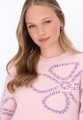MYMO Trui 'Young Fashion' in Roze