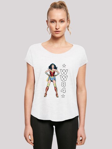 F4NT4STIC Shirt in Wit: voorkant