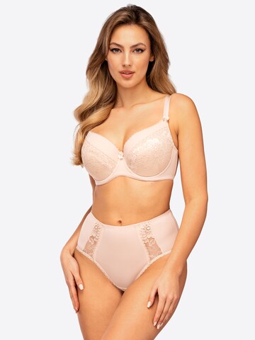 Unikat T-shirt Bra 'Inga' in Beige