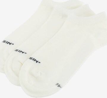 CHASIN' Sokken 'Ankle' in Wit: voorkant