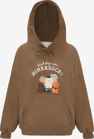 HOMEBASE Sweatshirt in Brown