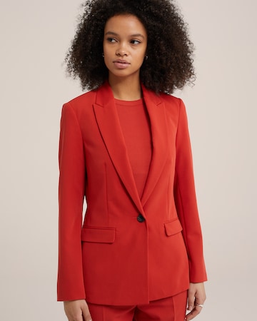 WE Fashion - Blazer 'Marly' em vermelho