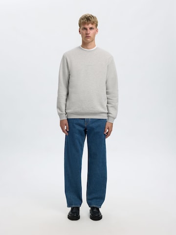 Felpa 'Hankie' di SELECTED in grigio