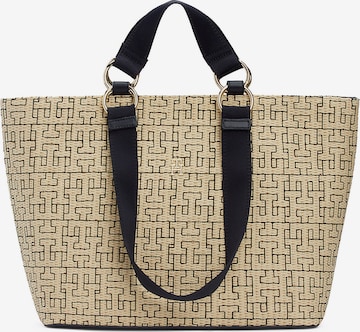 Cabas TOMMY HILFIGER en beige : devant