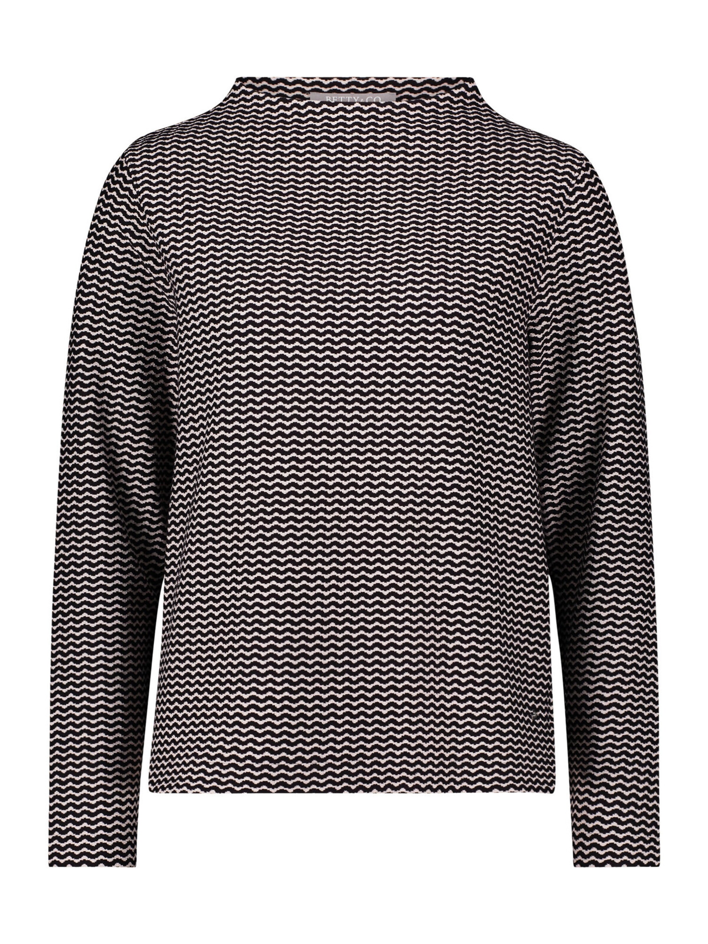 T-shirt Betty & Co en beige : devant