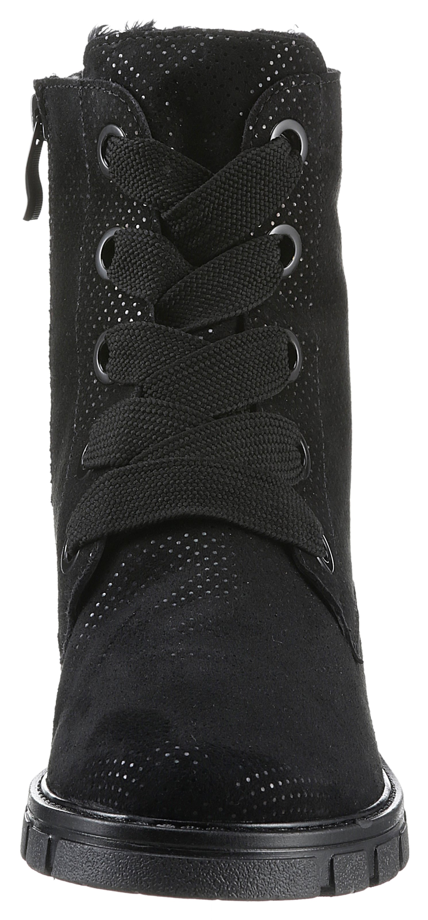 Bottines à lacets ARA en noir