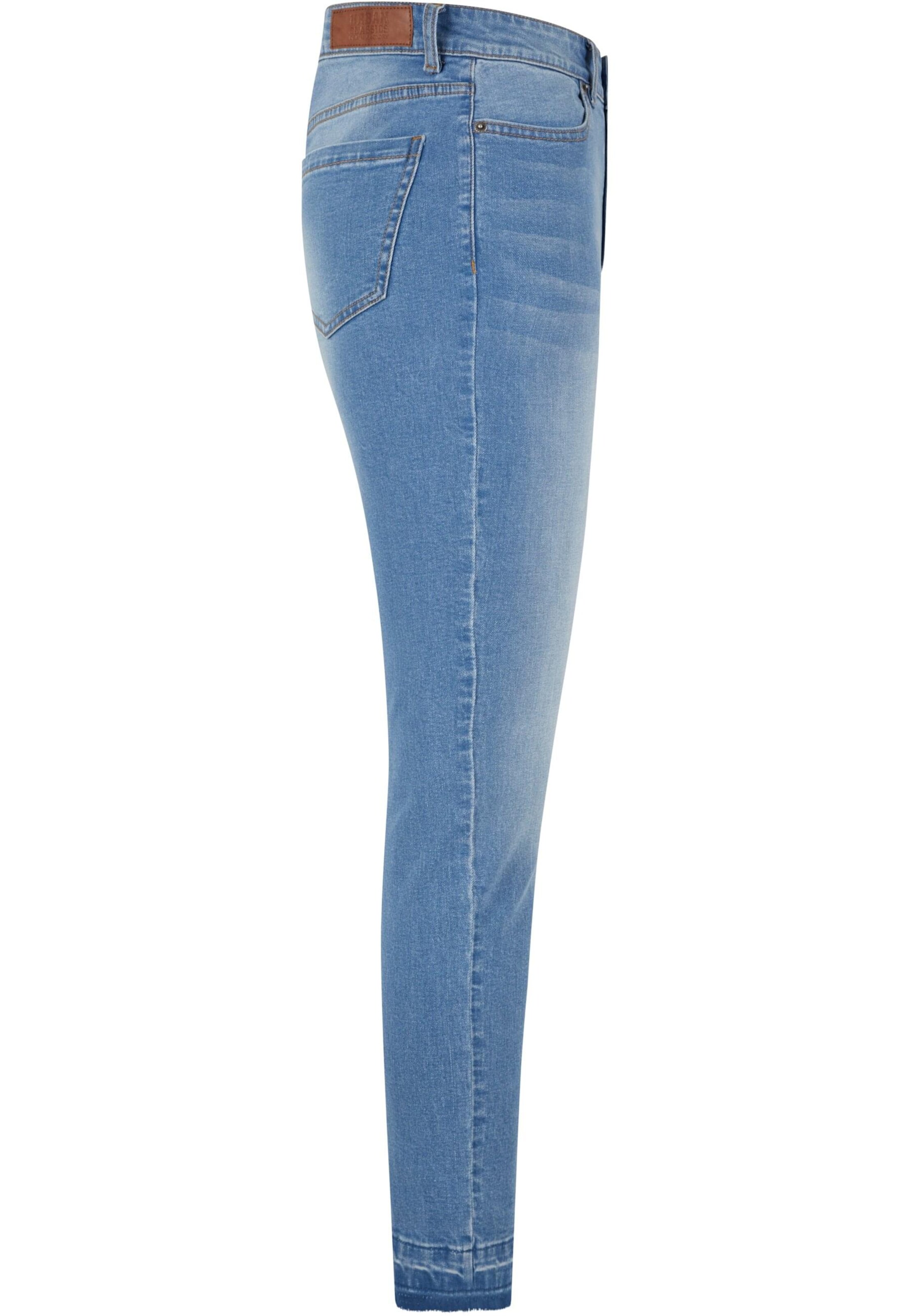 Urban ClassicsSlimfit Traperice - plava boja