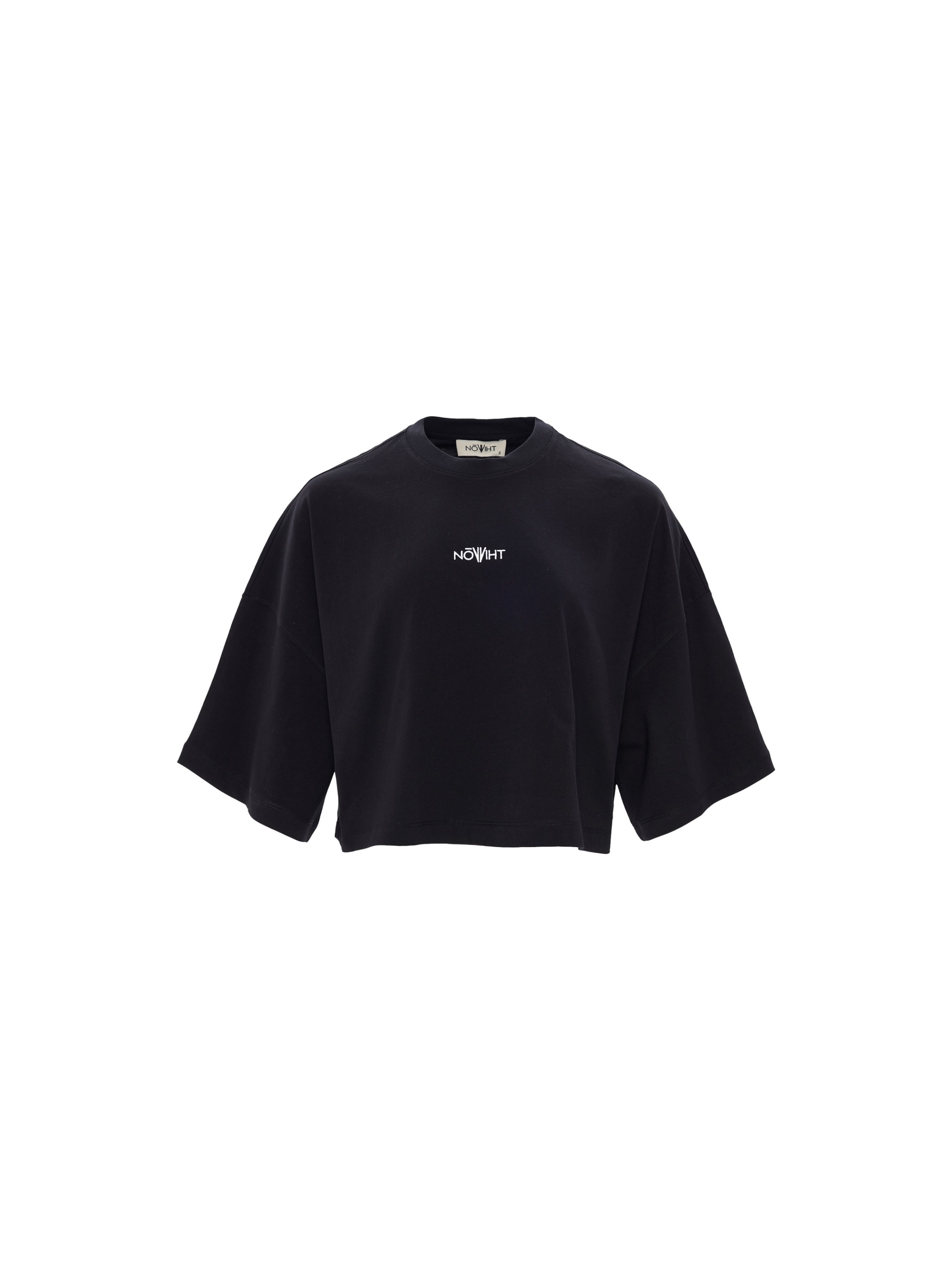 NOWIHT Shirt 'Philomena'‌‌‌‌‌‌‌‌ in Schwarz: Vorderseite