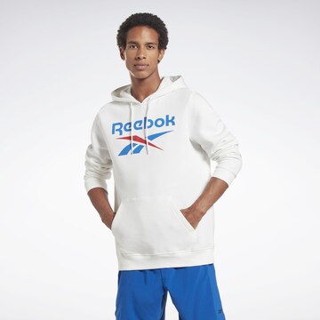 Reebok Athletic Sweatshirt 'Identity' in White: front