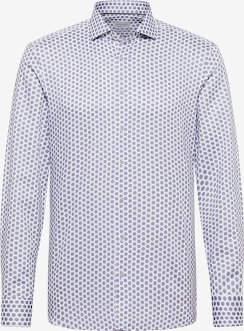 ETERNA Slim Fit Hemd in Grau: Vorderseite