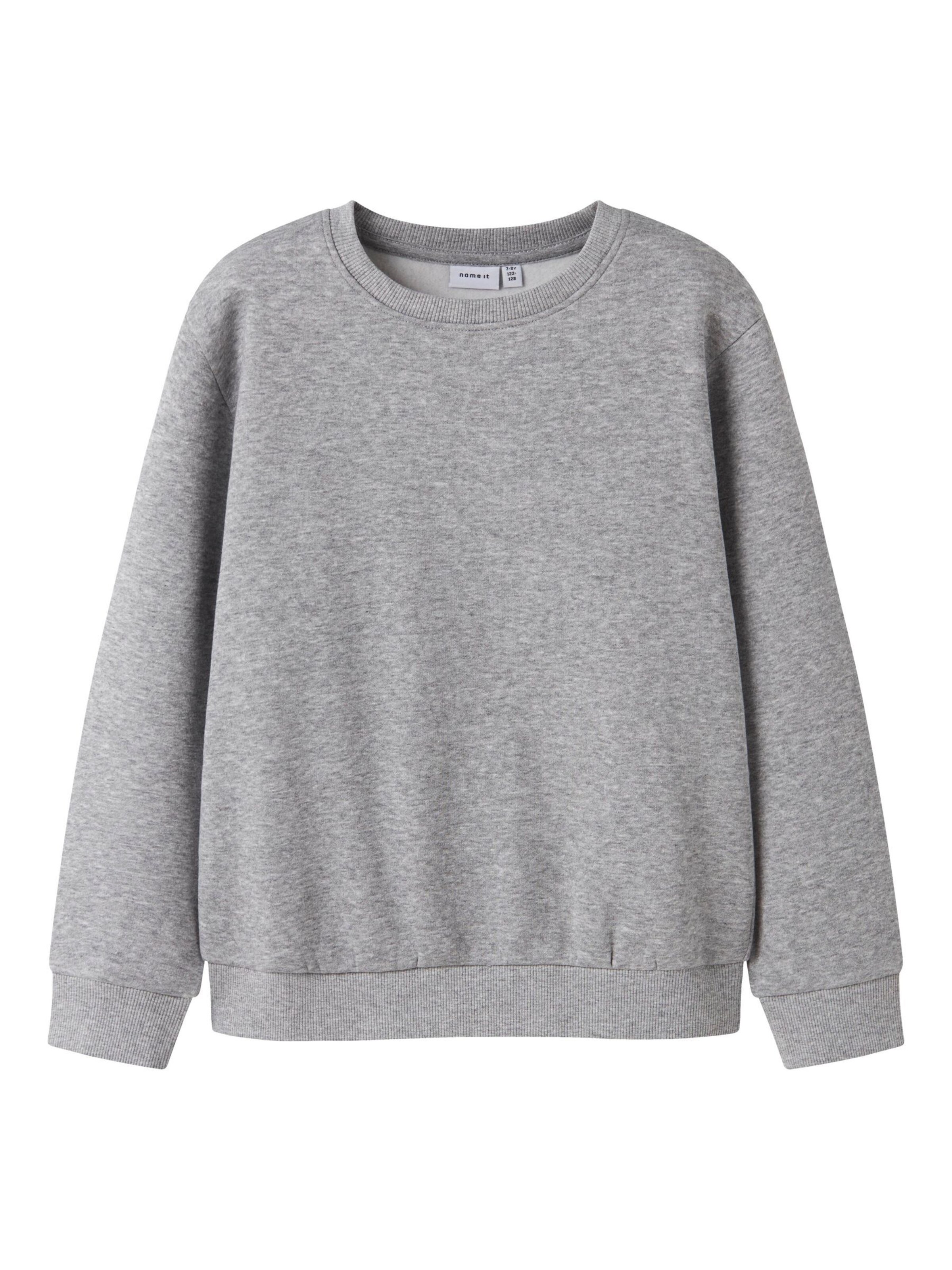 Sweat-shirt NAME IT en gris : devant