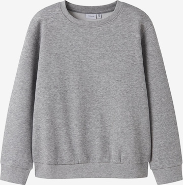 NAME IT Sweatshirt in Grey: front