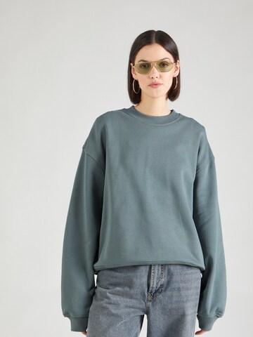 WEEKDAY Sweatshirt 'Paula' in Grijs: voorkant