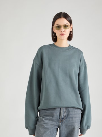 WEEKDAY - Sweatshirt 'Paula' em cinzento: frente