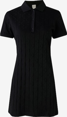 juoda Calvin Klein Jeans Megzta suknelė: priekis