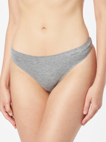 Tommy Hilfiger Underwear String in Grijs: voorkant