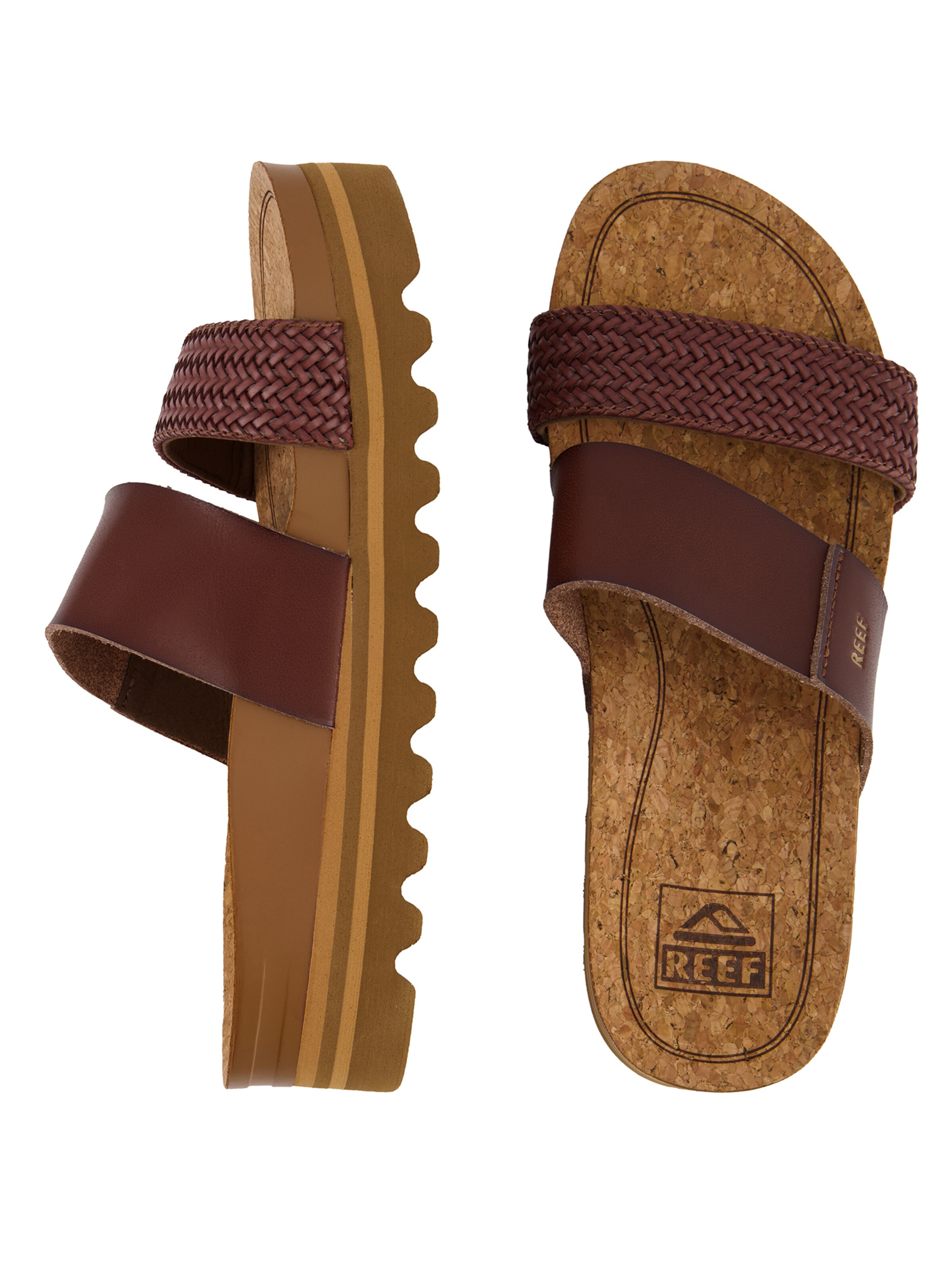REEF Beach & swim shoe 'Cushion Vista HI' in Brown