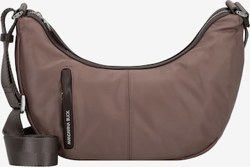 MANDARINA DUCK Umhängetasche 'Hunter' in Braun: Vorderseite