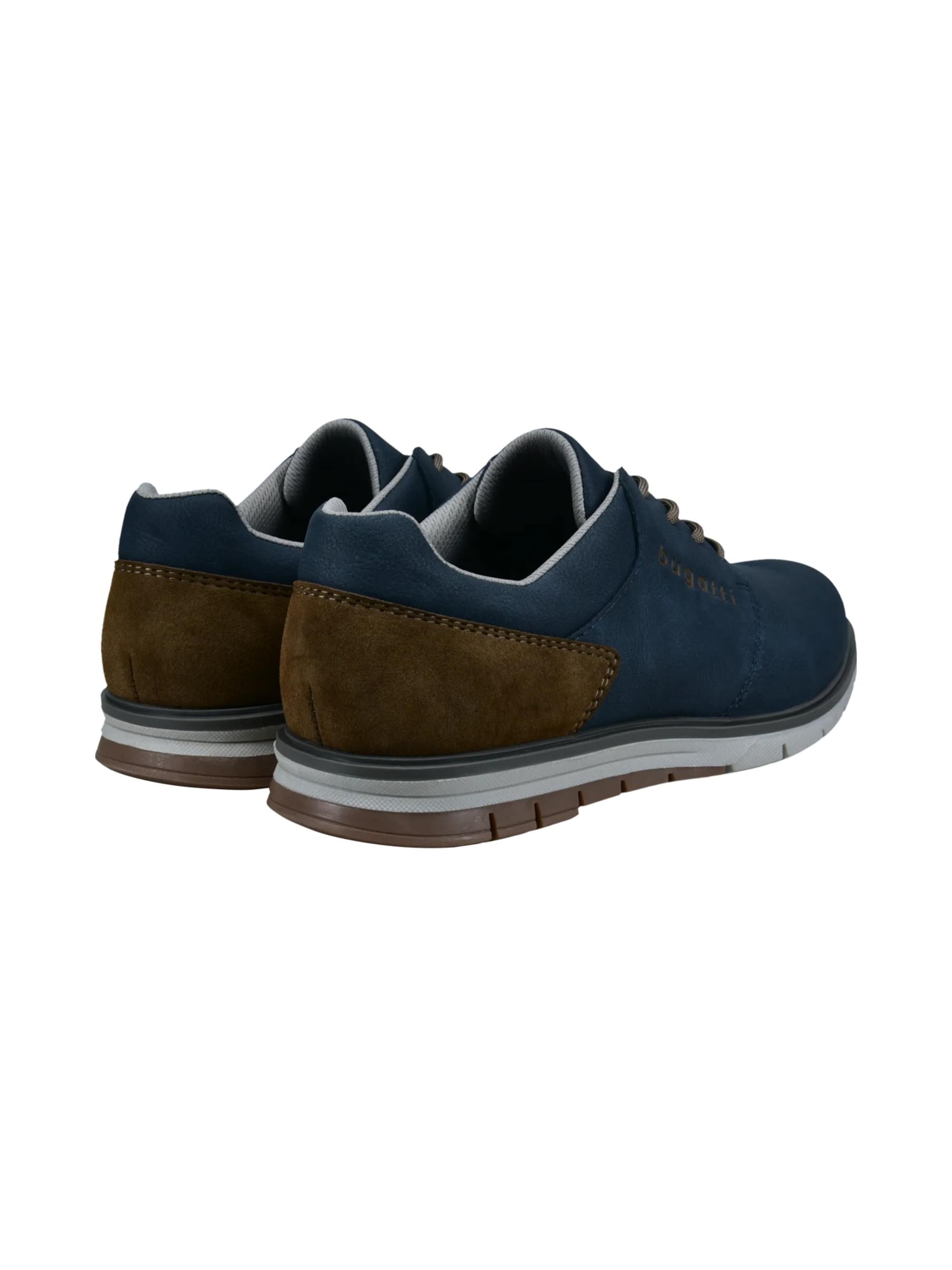 Chaussure de sport à lacets bugatti en bleu