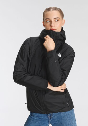 THE NORTH FACE Funktionsjacke 'Quest' in Schwarz: predná strana