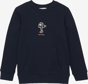 Sweat TOM TAILOR en bleu : devant