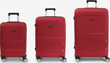 Gabol Suitcase Set 'Midori' in Red: front